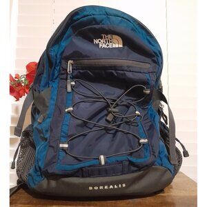 The North Face Borealis Large Backpack Gray Blue 19"H x14"W